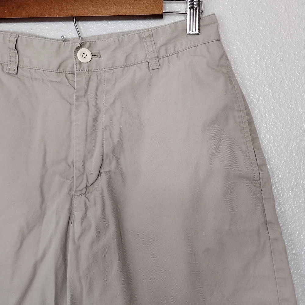 Vineyard Vines Sz 30 Khaki Preppy Casual 100% Cotton Club Short